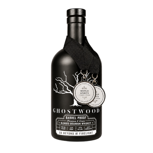 Ghostwood Barrel Proof "Black" Blended Bourbon Whiskey